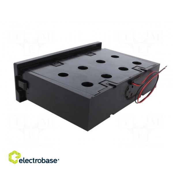 Inductance charger | black | 5W | Mounting: push-in | W: 188mm | H: 51mm paveikslėlis 4
