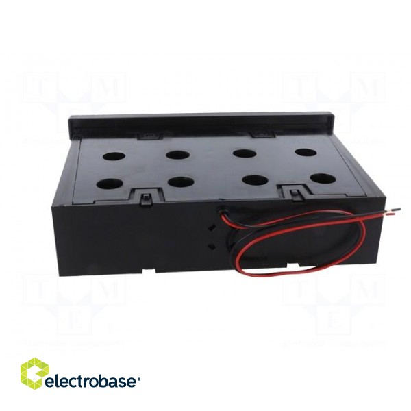 Inductance charger | black | 5W | Mounting: push-in | W: 188mm | H: 51mm paveikslėlis 5