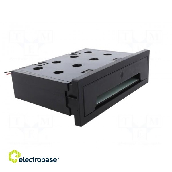 Inductance charger | black | 5W | Mounting: push-in | W: 188mm | H: 51mm paveikslėlis 8