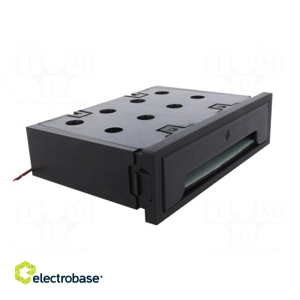 Inductance charger | black | 5W | Mounting: push-in | W: 188mm | H: 58mm paveikslėlis 8