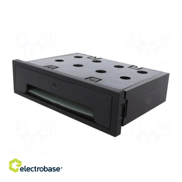 Inductance charger | black | 5W | Mounting: push-in | W: 188mm | H: 58mm paveikslėlis 2