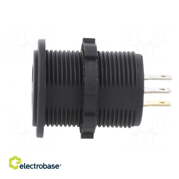 Voltmeter | Sup.volt: 5÷30VDC | I DC: 1÷15A | black | green image 3