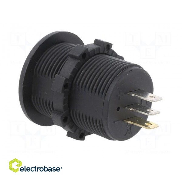 Voltmeter | Sup.volt: 5÷30VDC | I DC: 1÷15A | black | green image 4