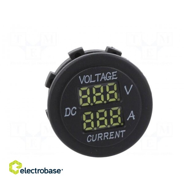 Voltmeter | Sup.volt: 5÷30VDC | I DC: 1÷15A | black | white image 9