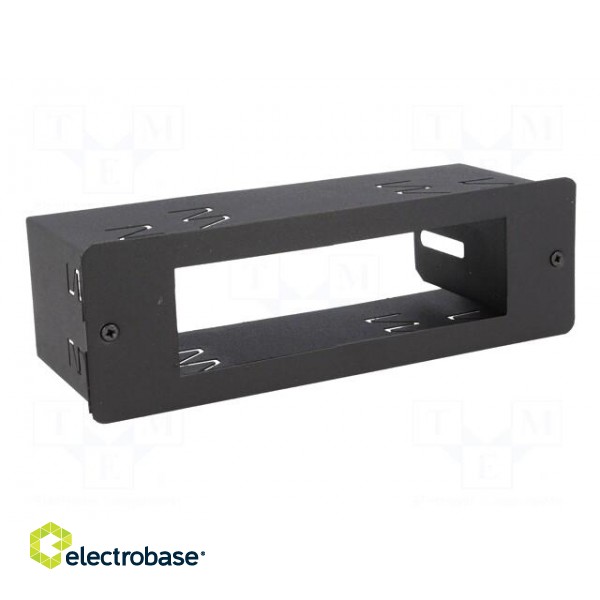 Mounting half frame for CB radio | M-tech | with center hole фото 9