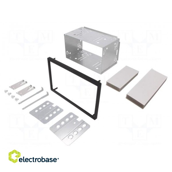 Universal mounting half frame | 2 DIN | Citroën,Ford,Mercedes