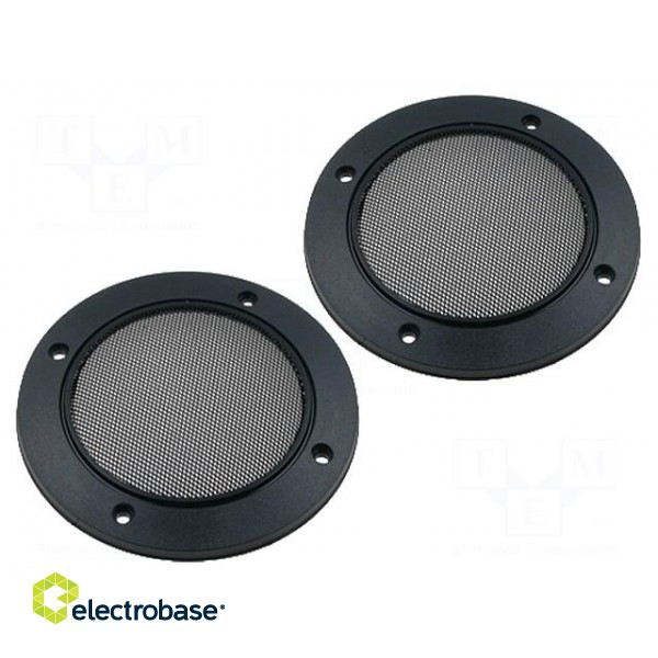 Loudspeaker grille | 100mm | metal