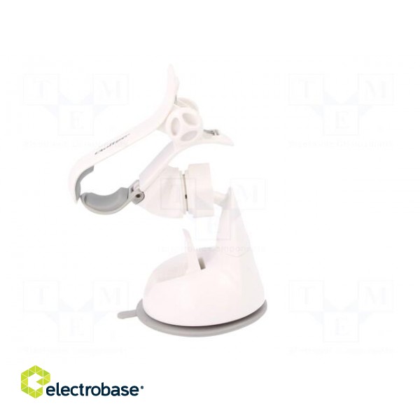 Car holder | white | for windscreen | Size: max.6.8" image 3