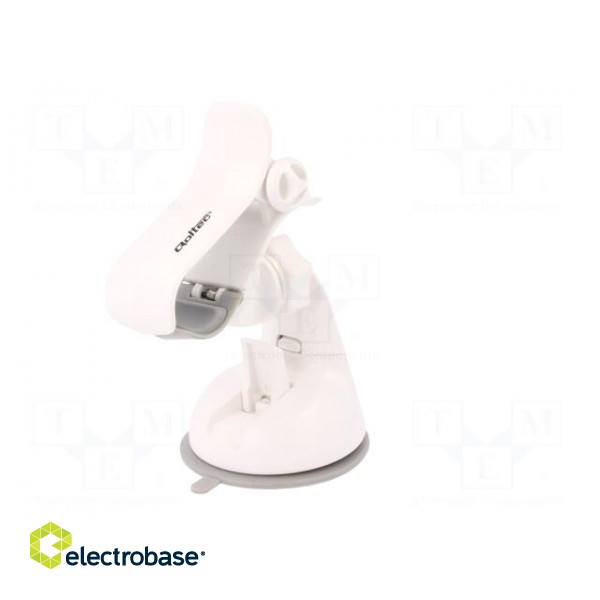 Car holder | white | for windscreen | Size: max.6.8" image 2