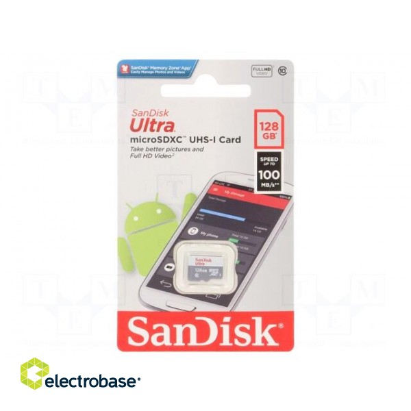 Memory card | Android | microSDXC | R: 100MB/s | Class 10 UHS U1