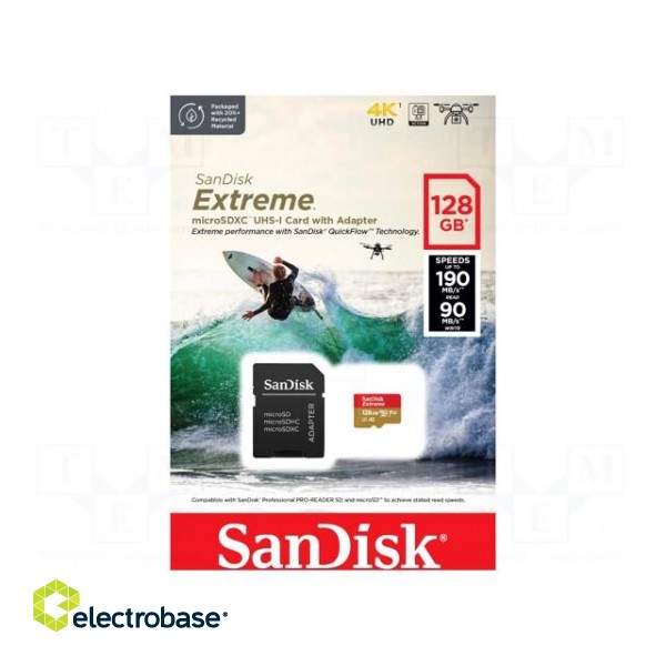 Memory card | Extreme,A2 Specification | microSDXC | R: 190MB/s