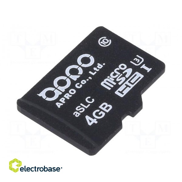 Memory card | industrial | aSLC,microSDHC | 4GB | -25÷85°C | PHANES-F