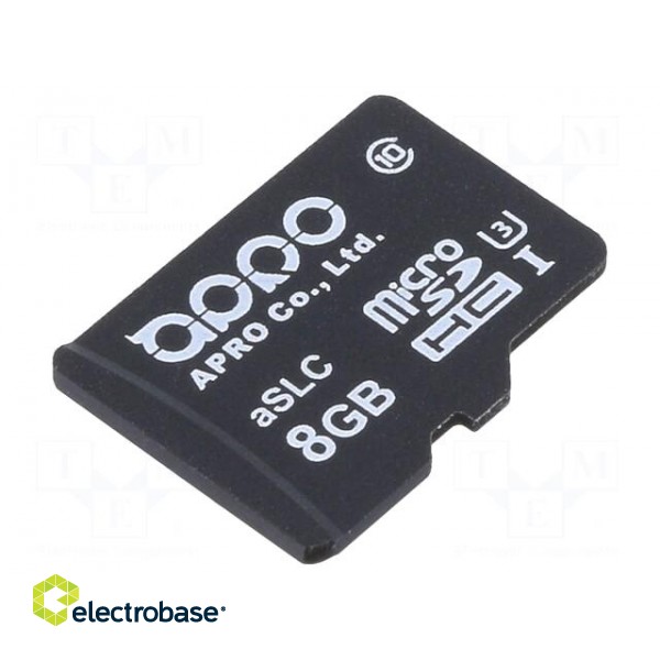 Memory card | industrial | aSLC,microSDHC | 8GB | -25÷85°C | PHANES-F
