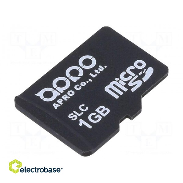 Memory card | industrial | microSDHC,SLC | 1GB | -40÷85°C | PHANES-F