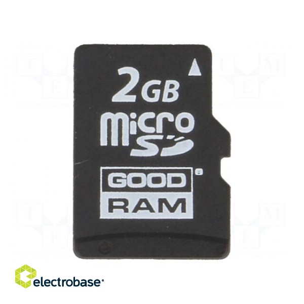 Memory card | industrial | microSD,MLC | 2GB | 0÷70°C image 1