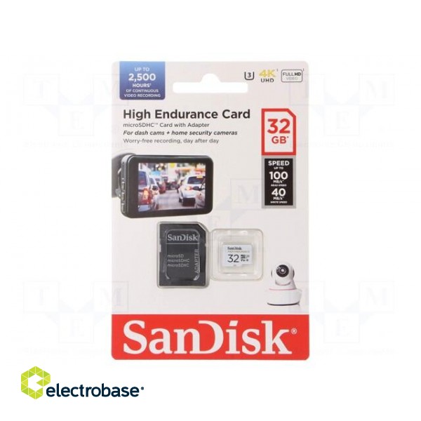 Memory card | SD XC Micro | 64GB | Read: 100MB/s | Write: 40MB/s