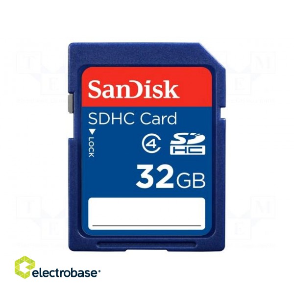 Memory card | SDHC | Class 4 | 32GB image 2