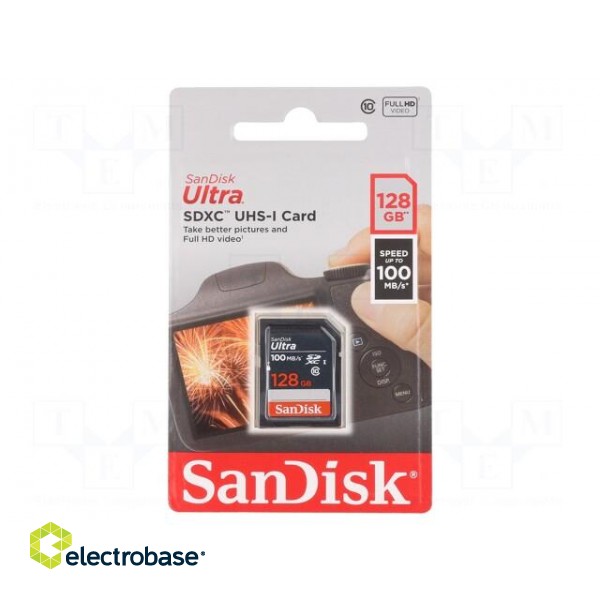 Memory card | Ultra | SDXC | R: 100MB/s | Class 10 UHS U1 | 128GB