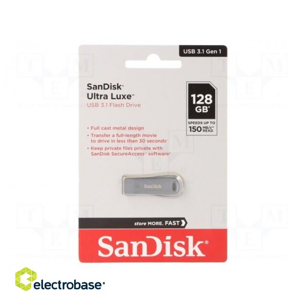 Pendrive | USB 3.1 | 128GB | 150MB/s | USB A | ULTRA LUXE