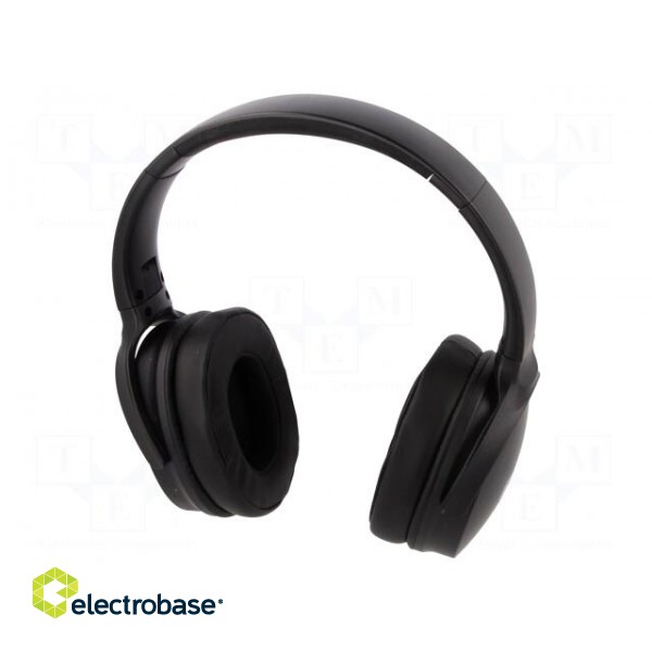 Wireless headphones with microphone | black | 20Hz÷22kHz | 64Ω фото 1