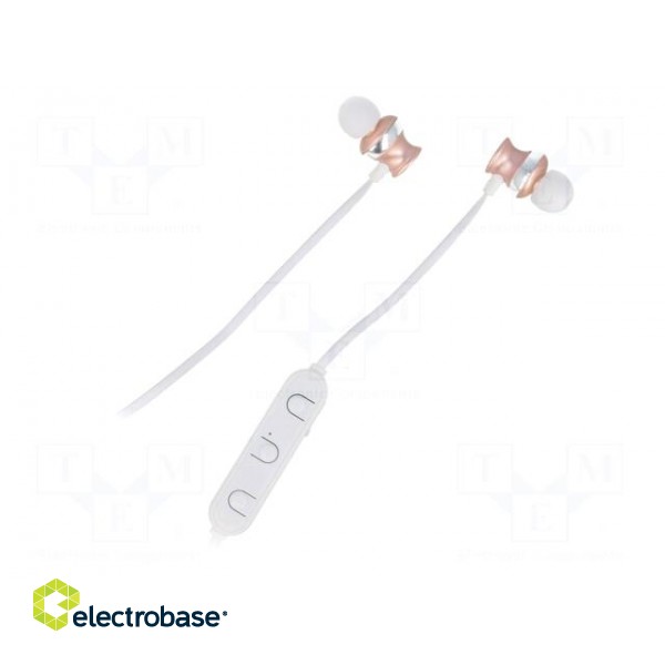 Bluetooth headphones with microphone | black | USB,USB micro фото 1