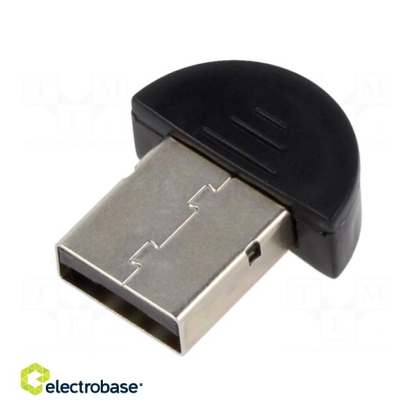 BT adapter | black | USB A | Bluetooth 2.0 EDR,USB 2.0 | 20m | 3Mbps