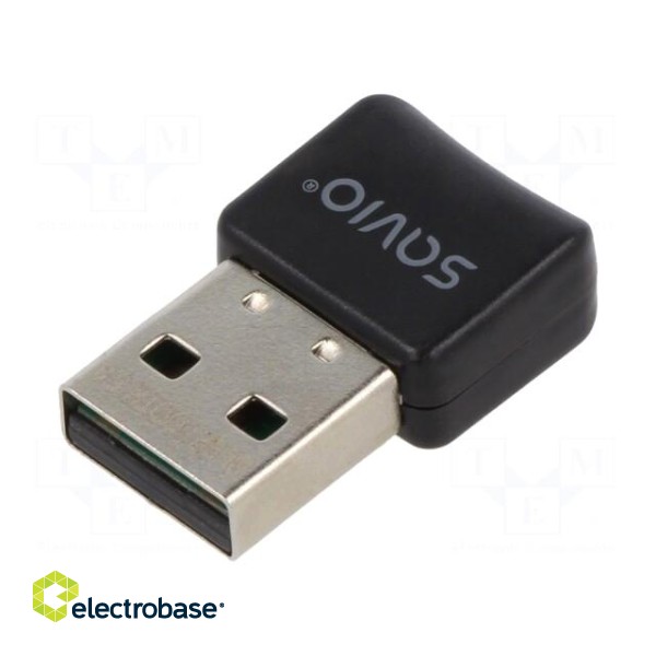 BT adapter | black | USB A | Bluetooth 5.0,USB 2.0 | 30m | 3Mbps
