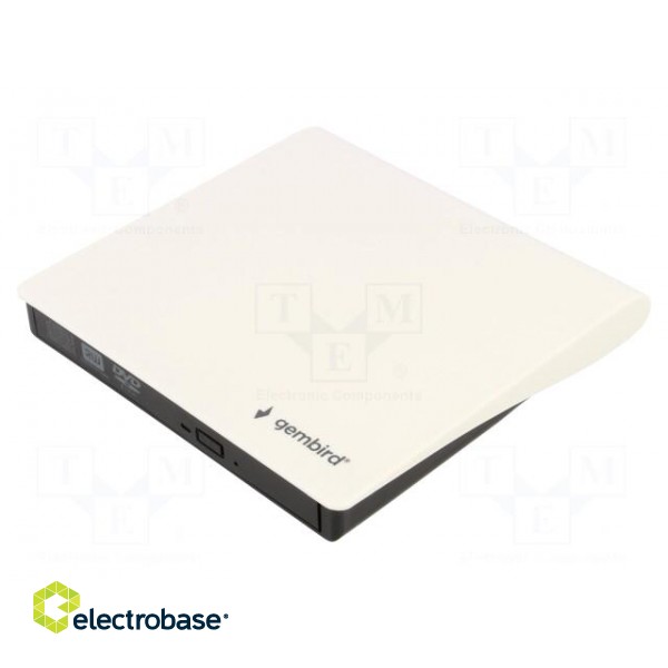 External DVD drive | white,black | USB A,USB C | USB 3.1 фото 1