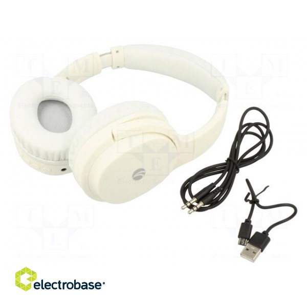 Headphones | white | Bluetooth 5.0 +JL,headphones | 32Ω фото 1