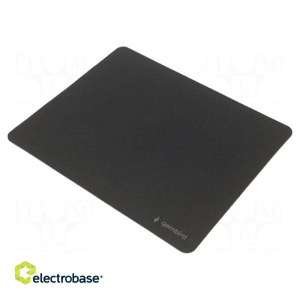 Mouse pad | black | 220x180mm paveikslėlis 1