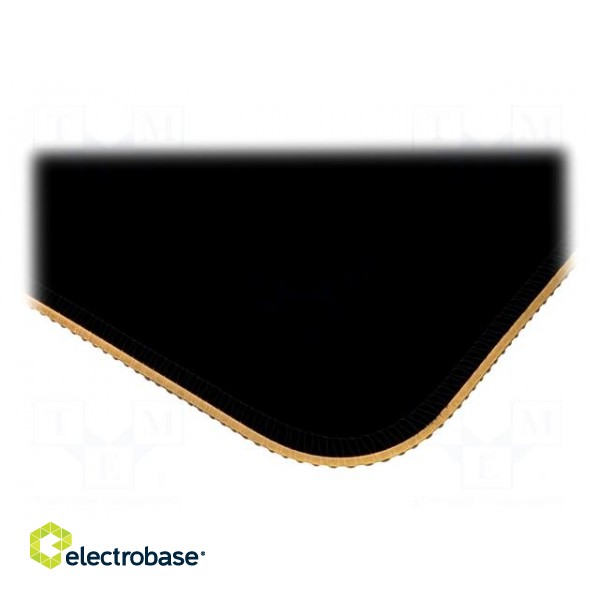 Mouse pad | black | Features: with LED | 350x260mm image 5