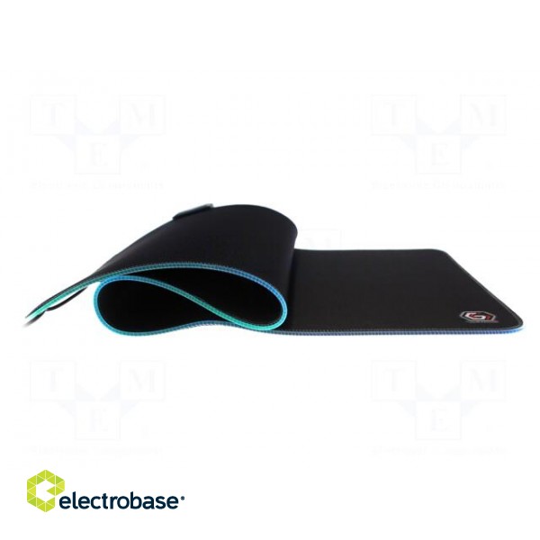 Mouse pad | black | Features: with LED | Len: 1.5m фото 2