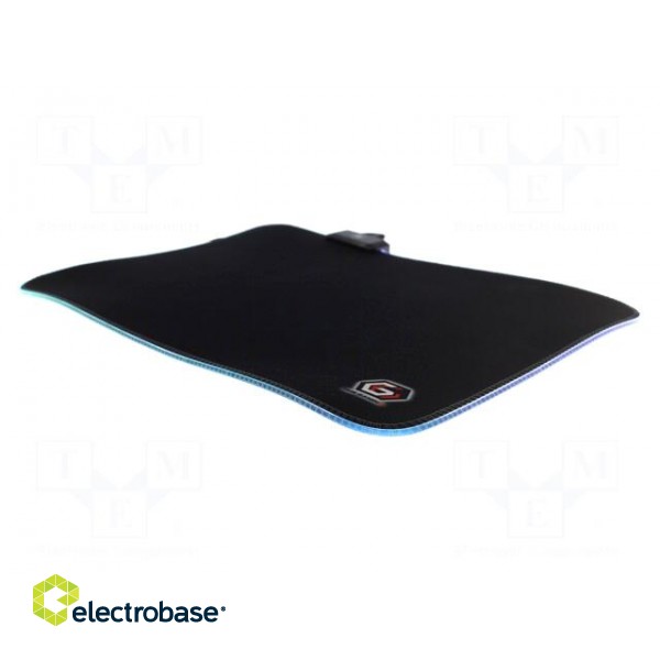 Mouse pad | black | Features: with LED | Len: 1.5m фото 2