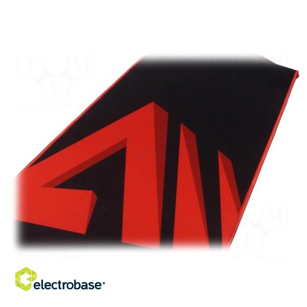Mouse pad | black,red | 700x300x3mm