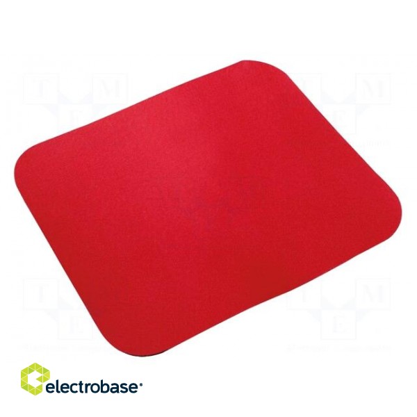 Mouse pad | red | 220x250x3mm