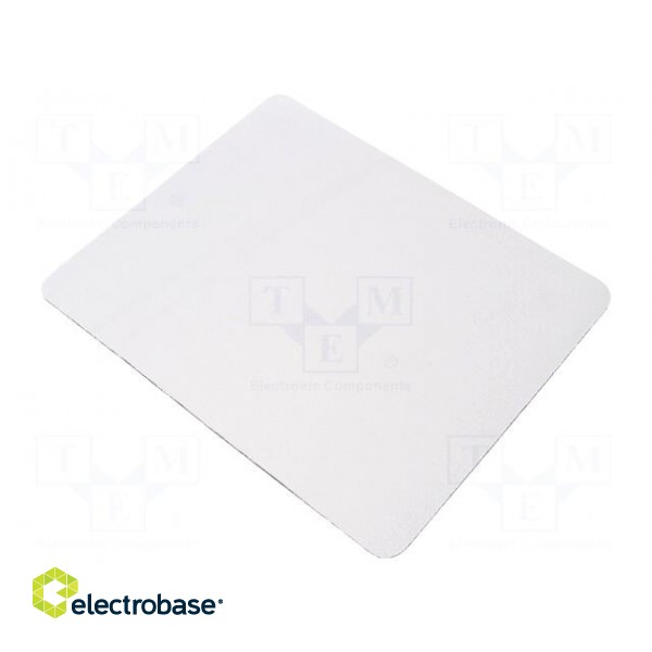 Mouse pad | white | Features: labelling-friendly surface image 1
