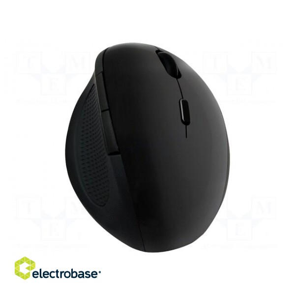 Optical mouse | black | USB A | wireless | No.of butt: 5 | 10m