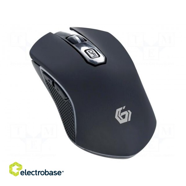 Optical mouse | black,mix colours | USB A | wireless | 10m