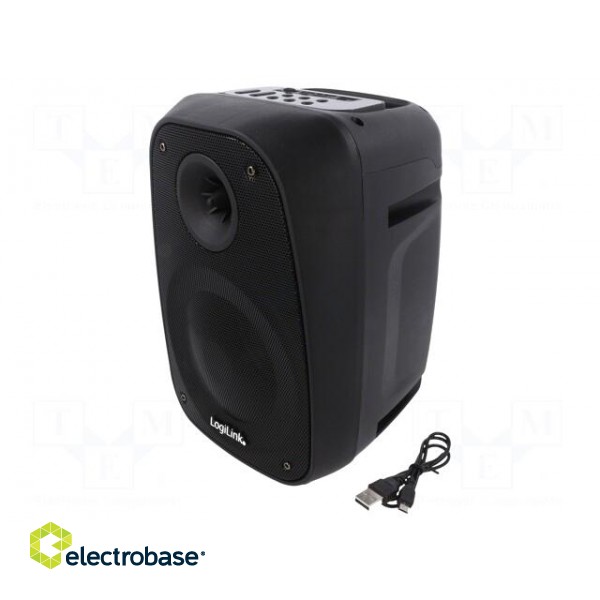 Speaker | black | DC,microSD,USB | Bluetooth 5.0 | 2402÷2485MHz | 10m