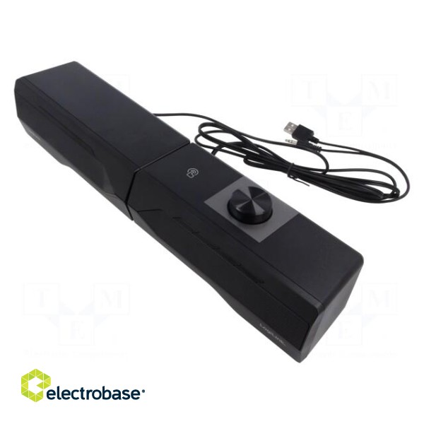 Speaker | black | Jack 3,5mm | Bluetooth 5.0 | 2402MHz÷2.48GHz | 10m