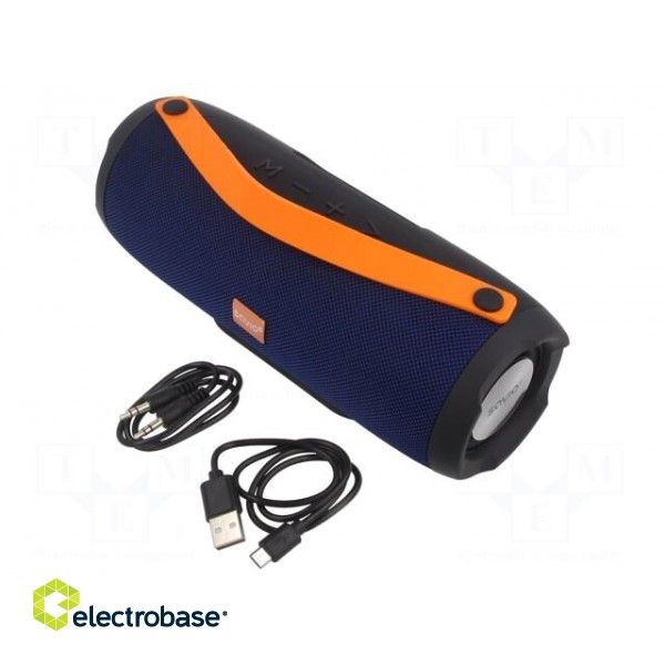 Speaker | black,blue,orange | Bluetooth 4.0 EDR | 120Hz÷20kHz | 10m