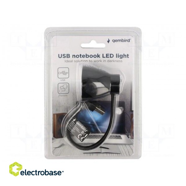 USB light | black | USB A