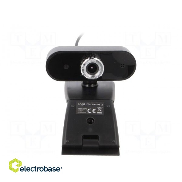 Webcam | black | USB | Features: Full HD 1080p,PnP | 1.45m | clip | 60° image 2