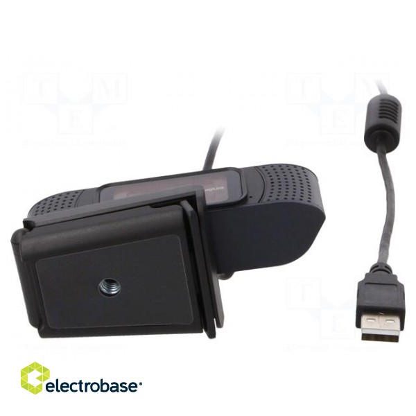 Webcam | black,blue | USB | Features: Full HD 1080p,PnP | 1.6m | clip paveikslėlis 3