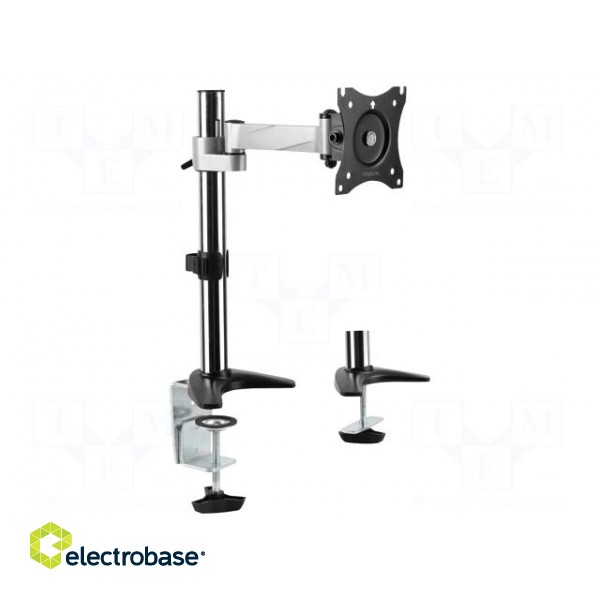Monitor holder | 8kg | Size: 13"-27" | for one monitor | 246mm
