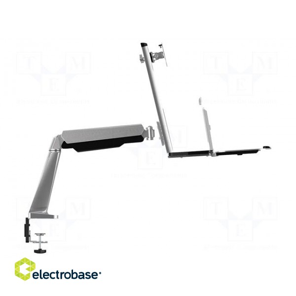 Monitor holder | 8kg | Size: 13"-32" | for one monitor | 820mm image 3