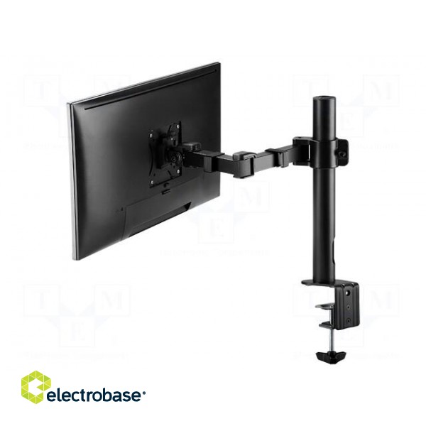 Monitor holder | 9kg | 17÷32" | Arm len: 380mm | for one monitor image 3