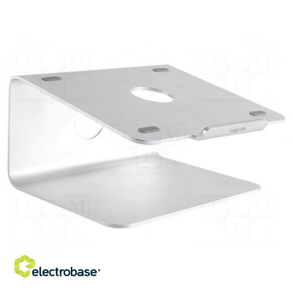 Notebook stand | 5kg | 11÷17" | aluminium image 2