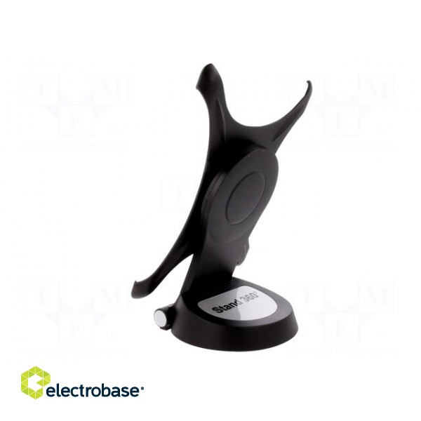 Tablet holder | black | Mounting: free-standing handle paveikslėlis 4