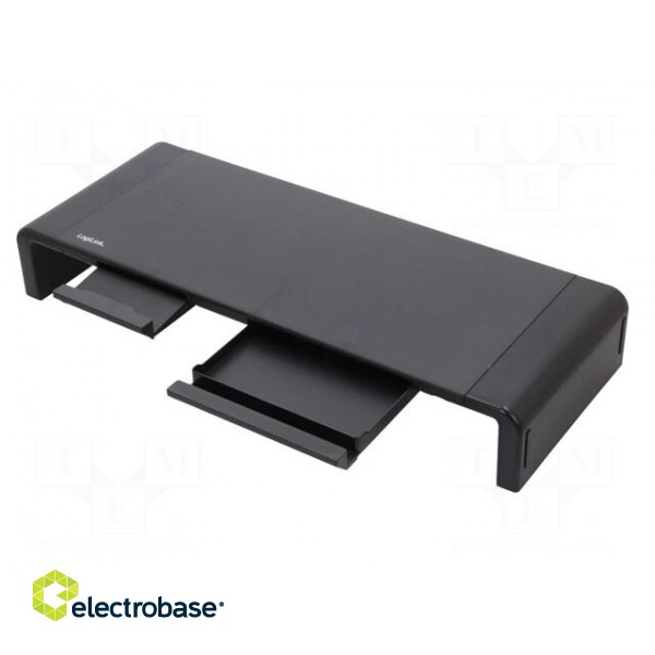 Tablet/smartphone stand | 25kg | black фото 2